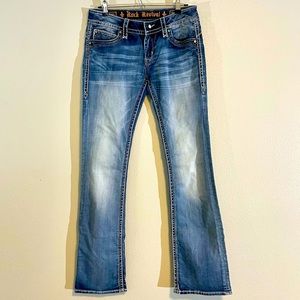 Rock Revival Adele Bootcut Jeans Size 30 Long